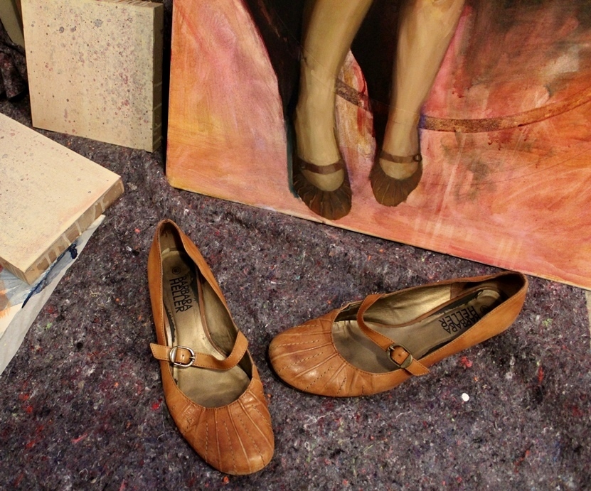 shoes painting